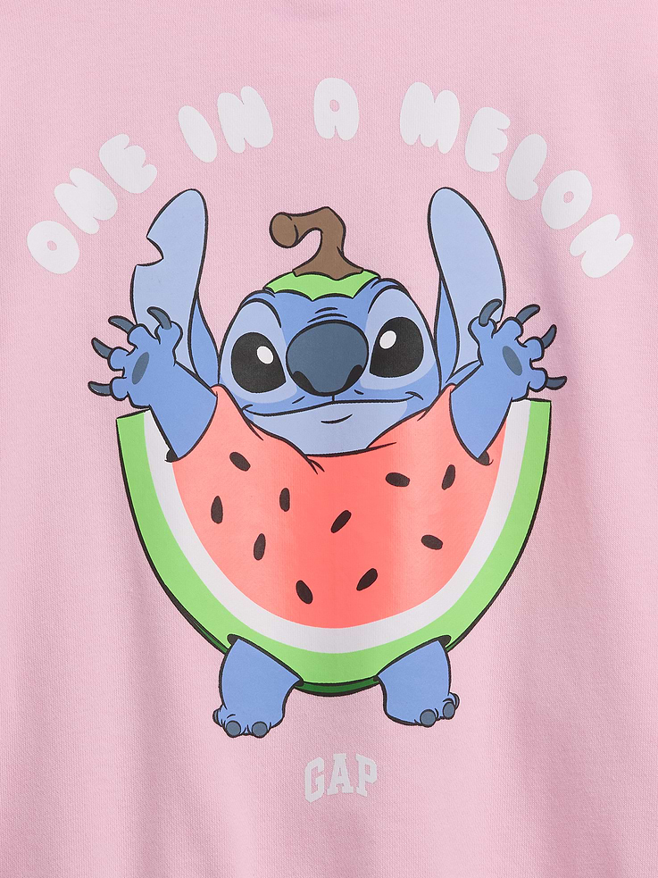 Image number 3 showing, GapKids × Disney Oversized Wedge Crewneck Sweatshirt