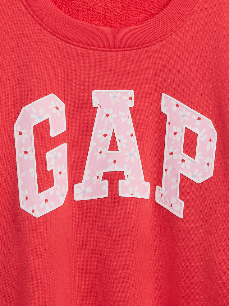 Image number 3 showing, Kids Oversized Wedge French Terry Sweatshirt