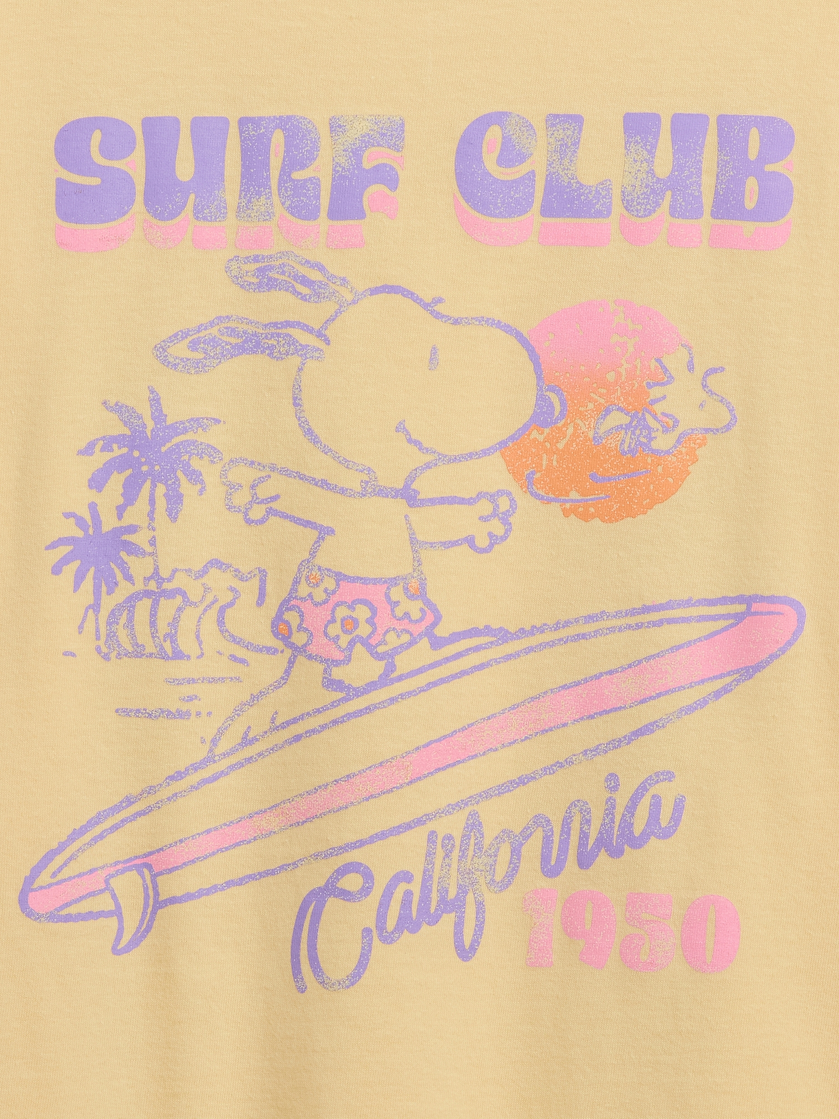 GapKids Peanuts Oversized Logo T-Shirt | Gap Factory