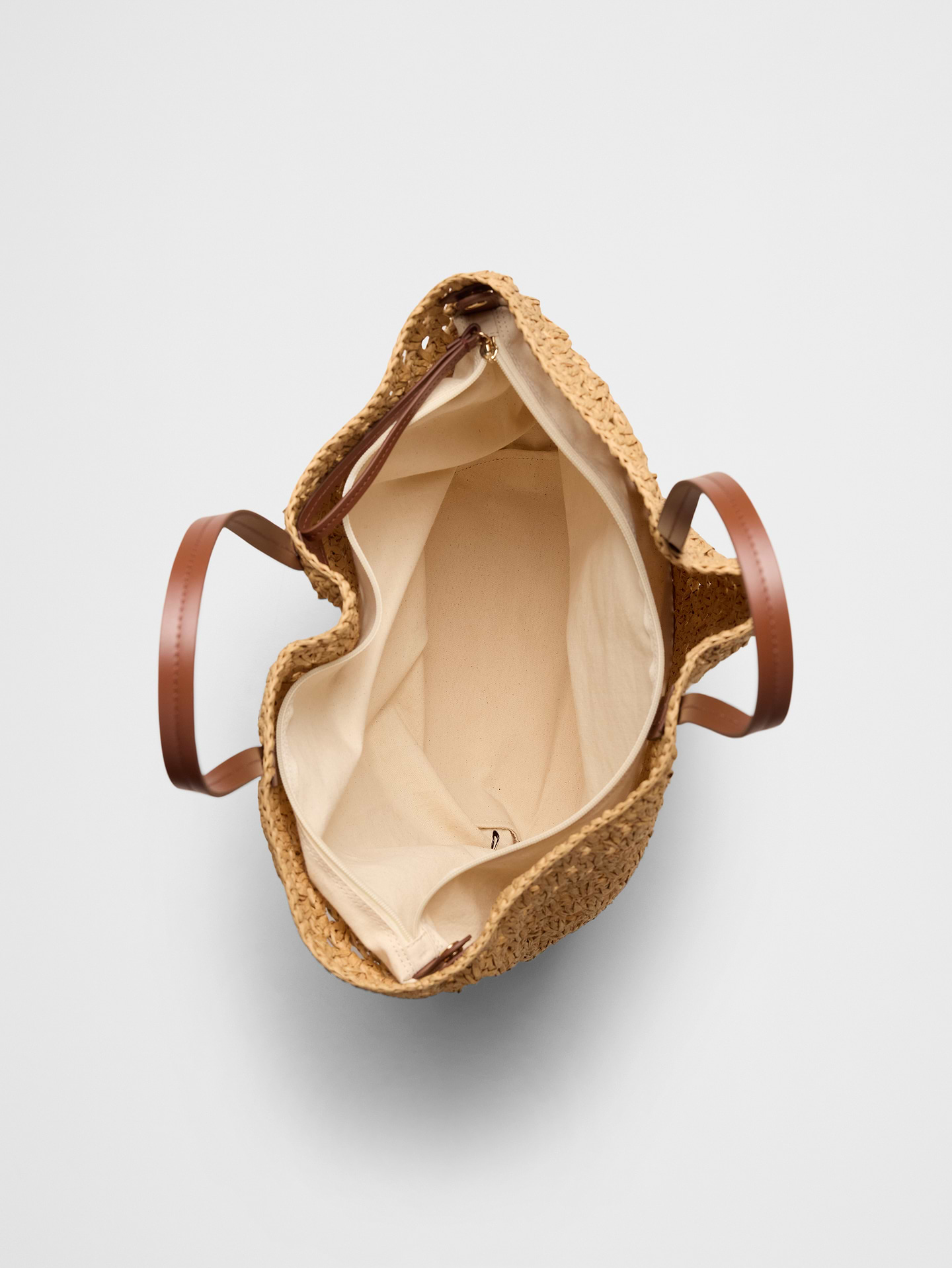 Image number 6 showing, Straw Market Tote