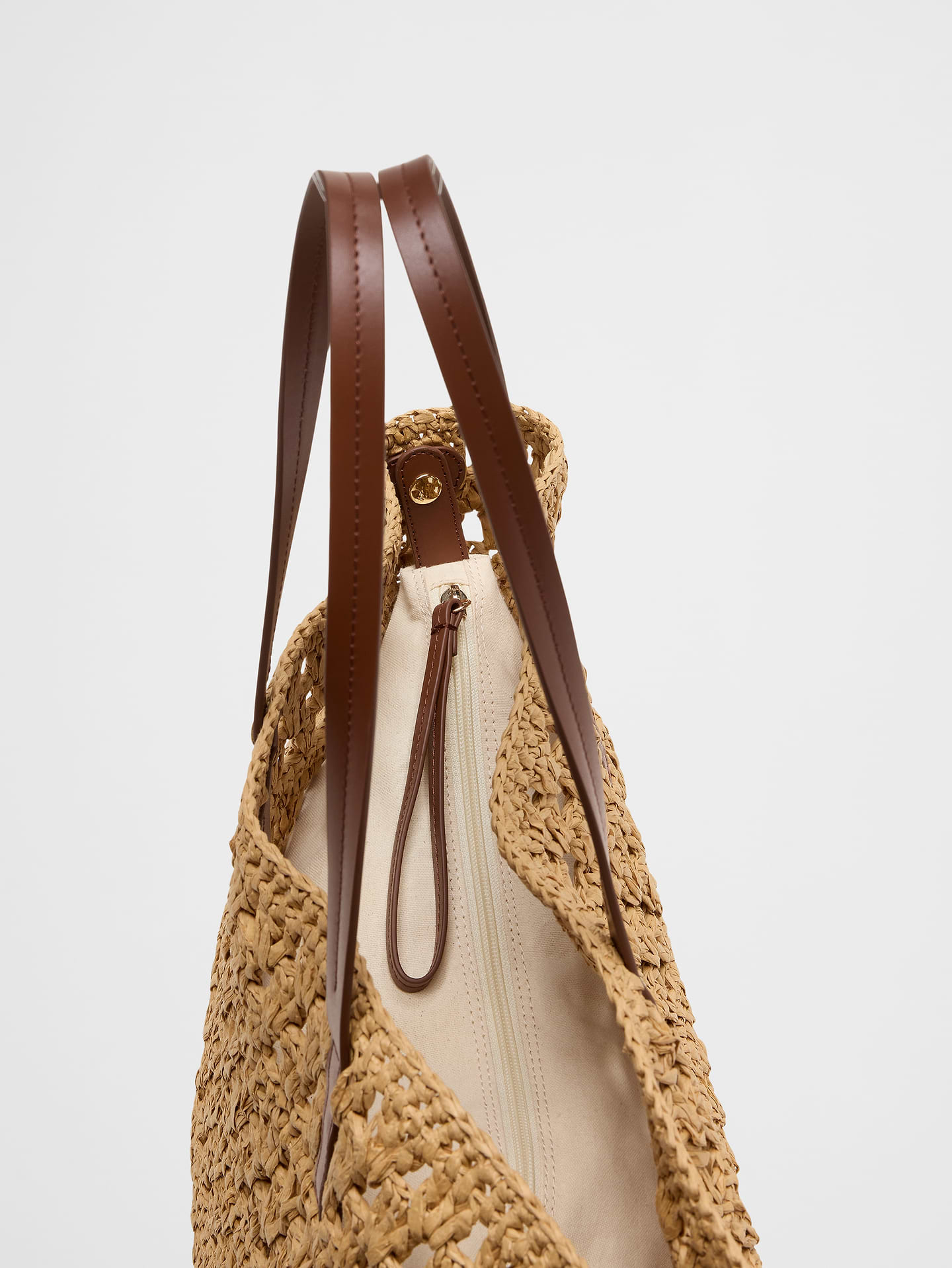 Image number 7 showing, Straw Market Tote