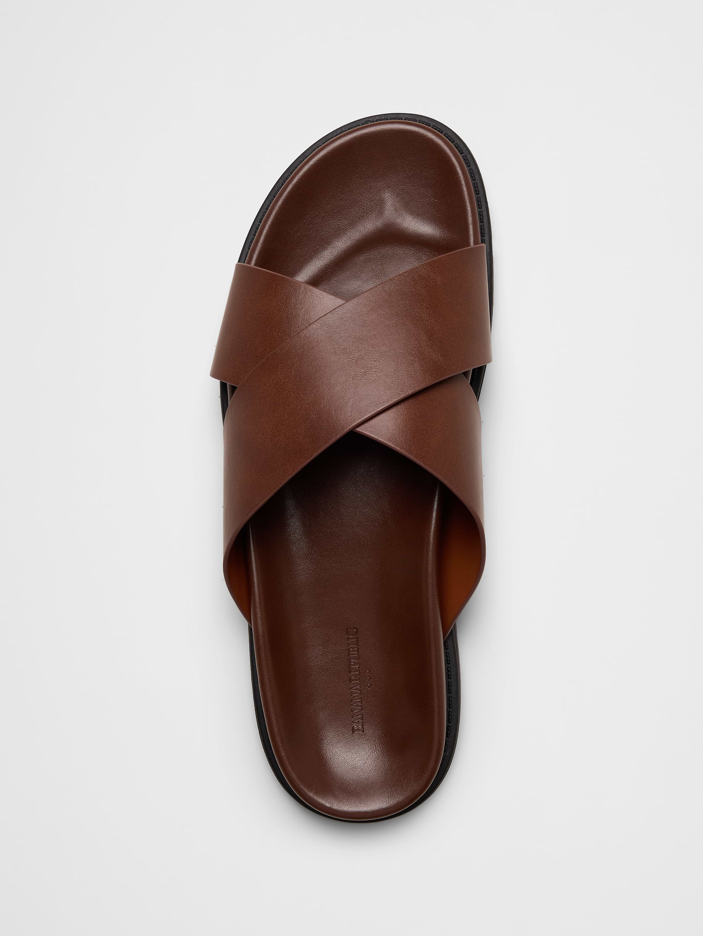 Image number 4 showing, Vegan Leather Crossover Sandals