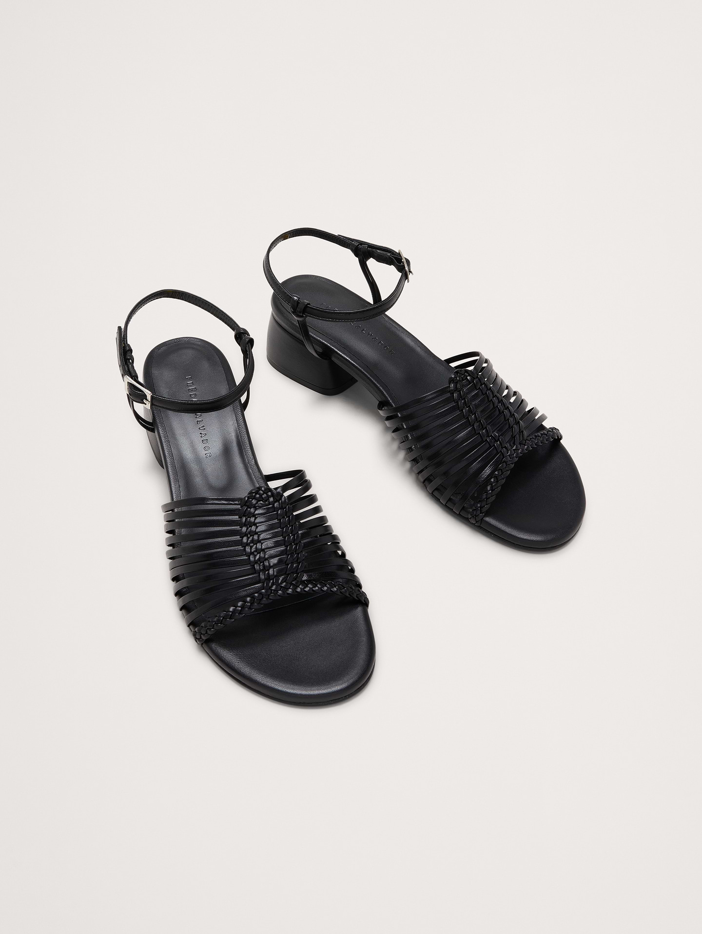 Image number 8 showing, Judy Leather Block-Heel Sandal by Freda Salvador
