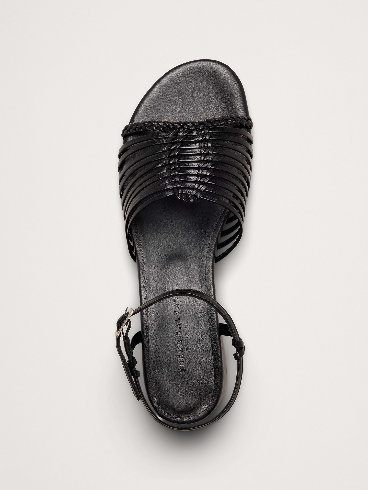 Image number 5 showing, Judy Leather Block-Heel Sandal by Freda Salvador
