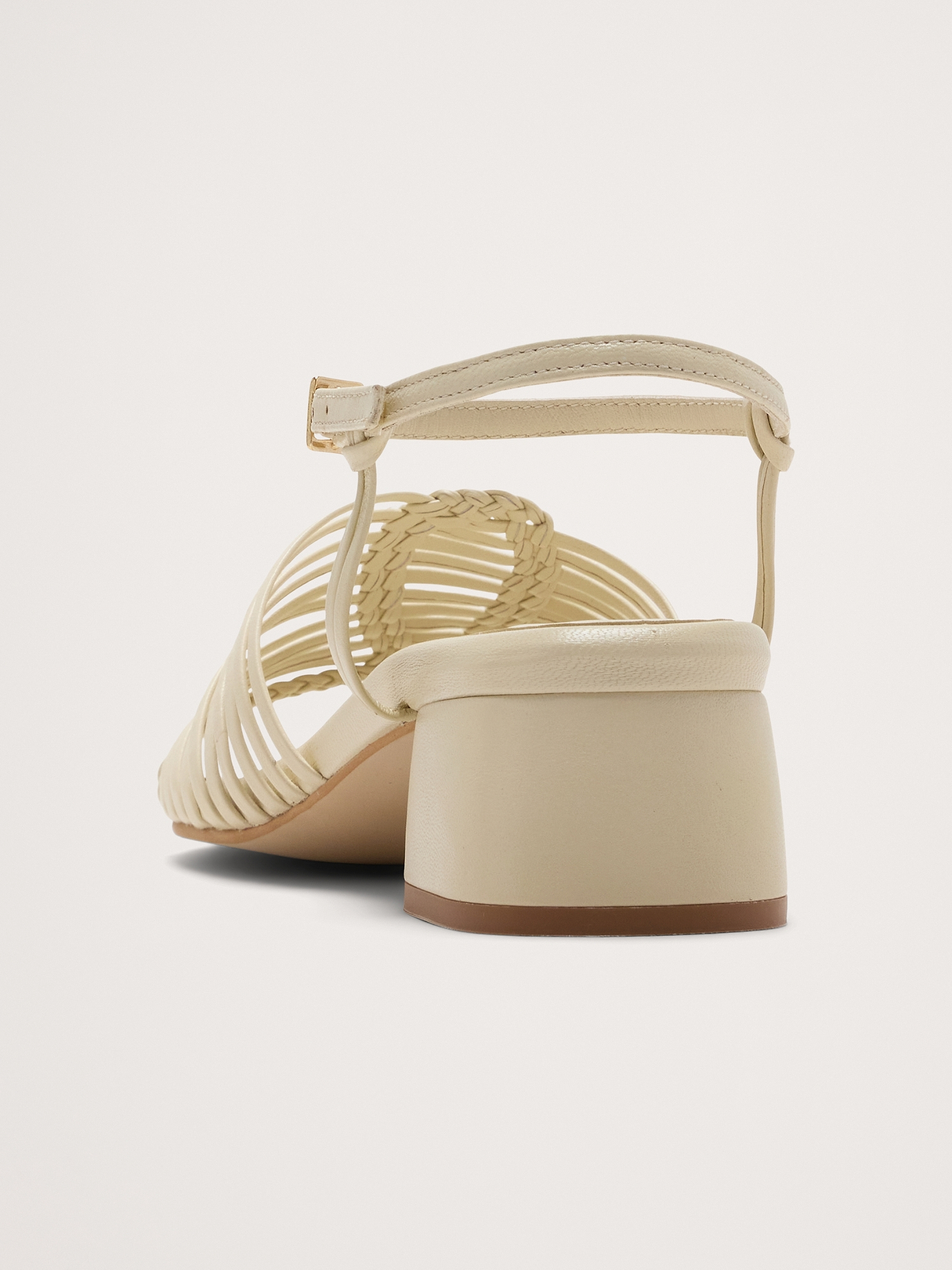 Judy Leather Block-Heel Sandal by Freda Salvador | Banana Republic