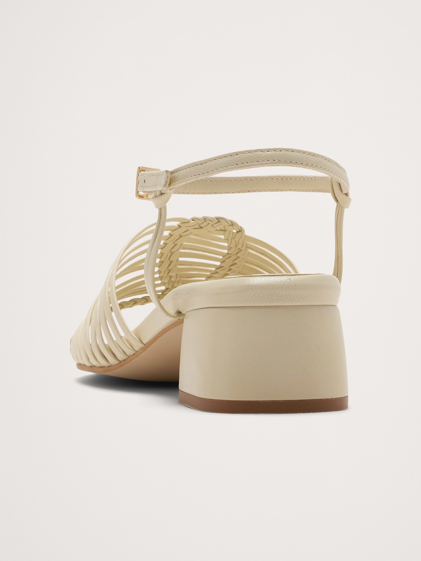 Image number 4 showing, Judy Leather Block-Heel Sandal by Freda Salvador