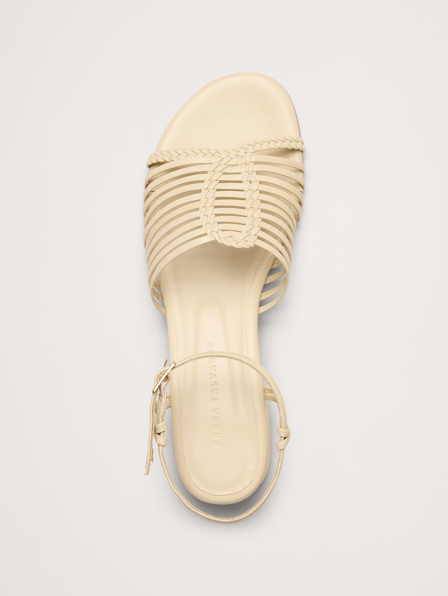 Image number 5 showing, Judy Leather Block-Heel Sandal by Freda Salvador