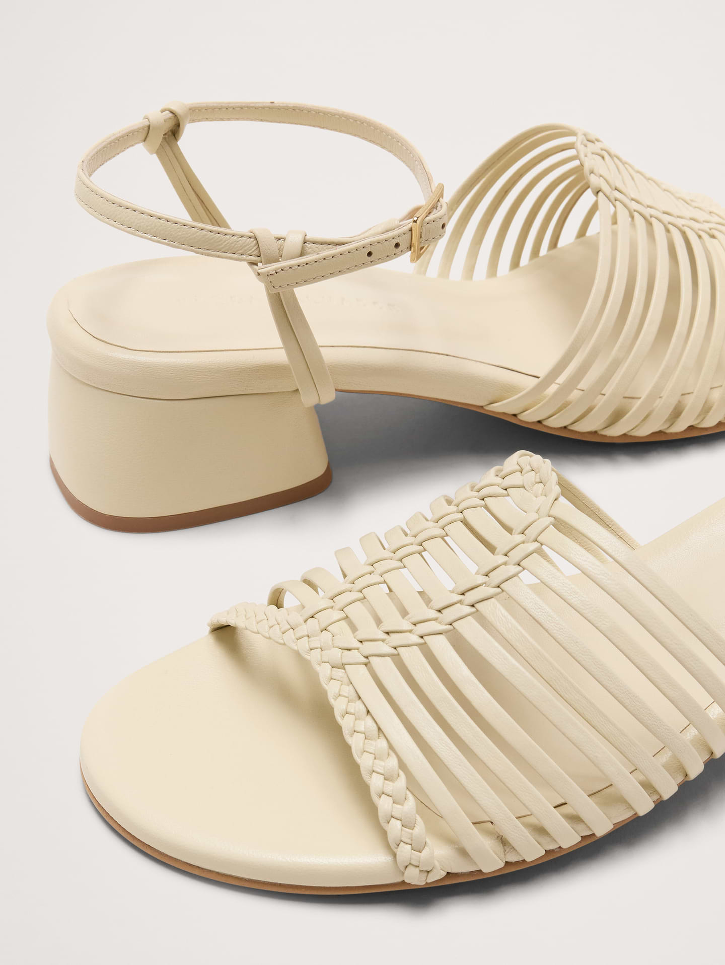 Image number 6 showing, Judy Leather Block-Heel Sandal by Freda Salvador