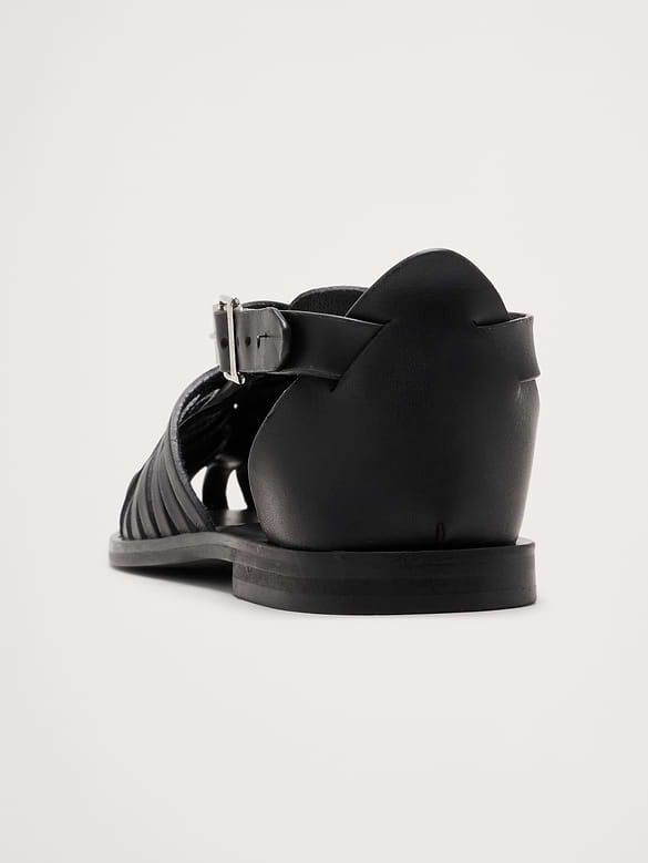 Braided Italian Leather Fisherman Sandal