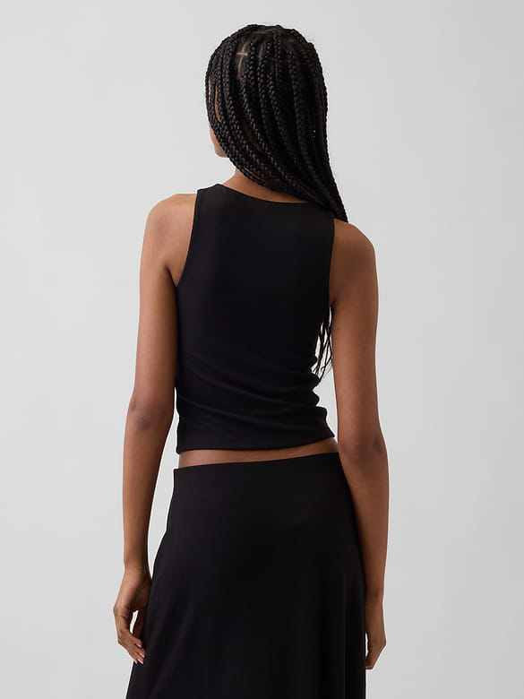 Jersey Crop Tank Top