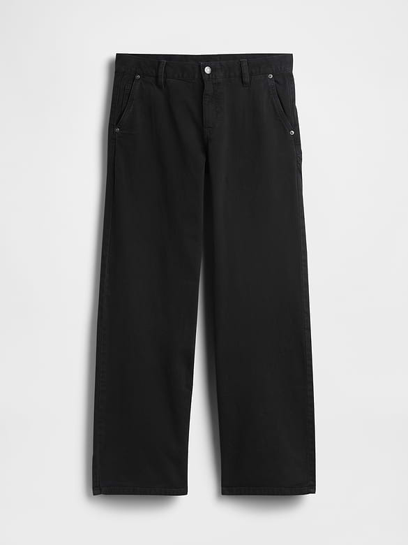 Low Rise '90s Loose Khakis
