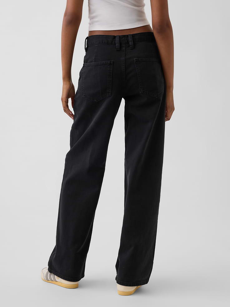 Image 4 of 6, Low Rise '90s Loose Khakis