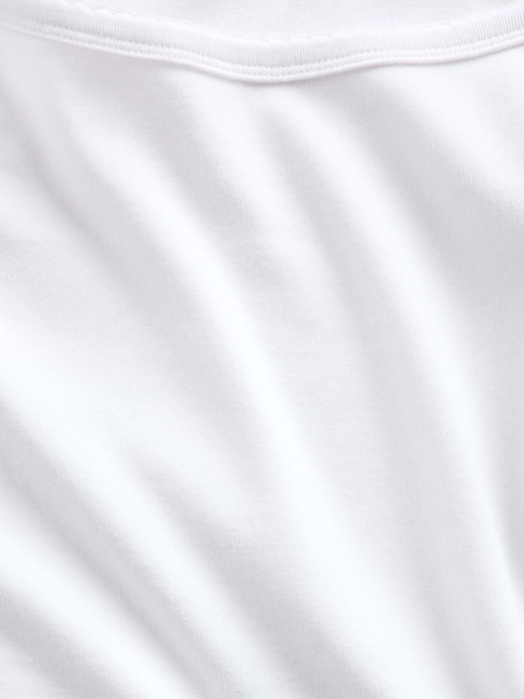 Modern Square-Neck Crop T-Shirt