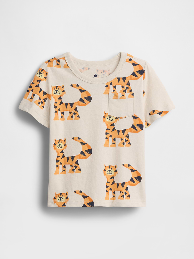 Image number 1 showing, Baby & Toddler Mix & Match Pocket T-Shirt