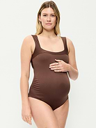 L'image numéro 1 présente Maillot de bain une-pièce structuré de maternité