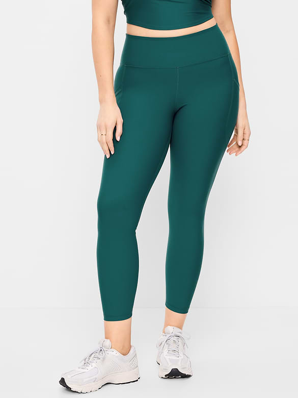 High-Waisted PowerSoft 7/8 Pocket Leggings