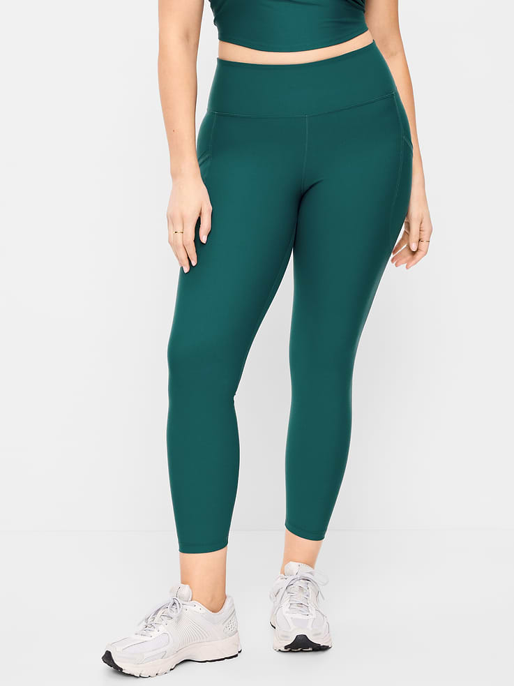 Image number 5 showing, High-Waisted PowerSoft 7/8 Pocket Leggings