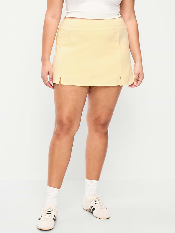High-Waisted PowerChill Skort