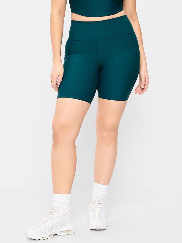 Cuissard PowerSoft à taille haute pour Femme, entrejambe de 20 cm