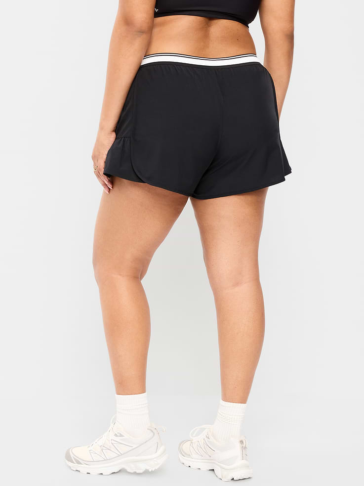 Image number 6 showing, Mid-Rise StretchTech Run Shorts -- 3-inch inseam