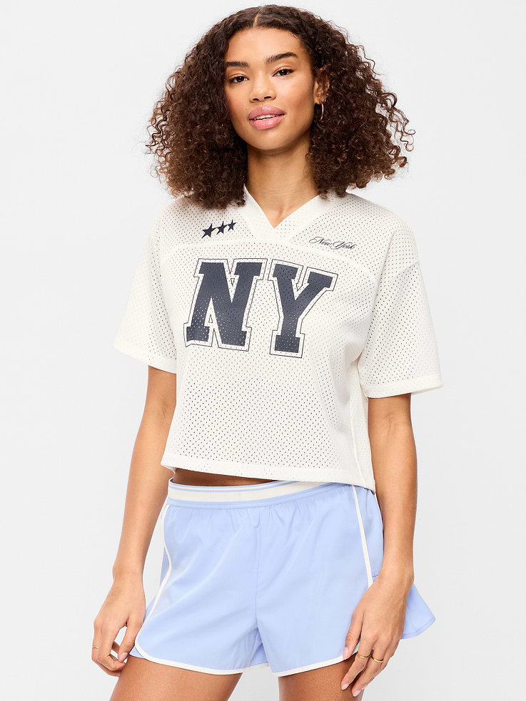 Image number 1 showing, Mesh Jersey Football Top