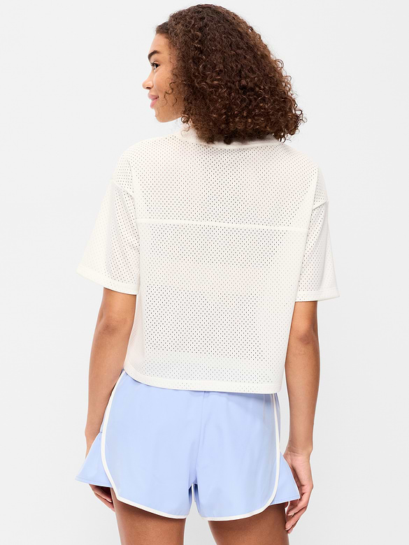 Mesh Jersey Football Top