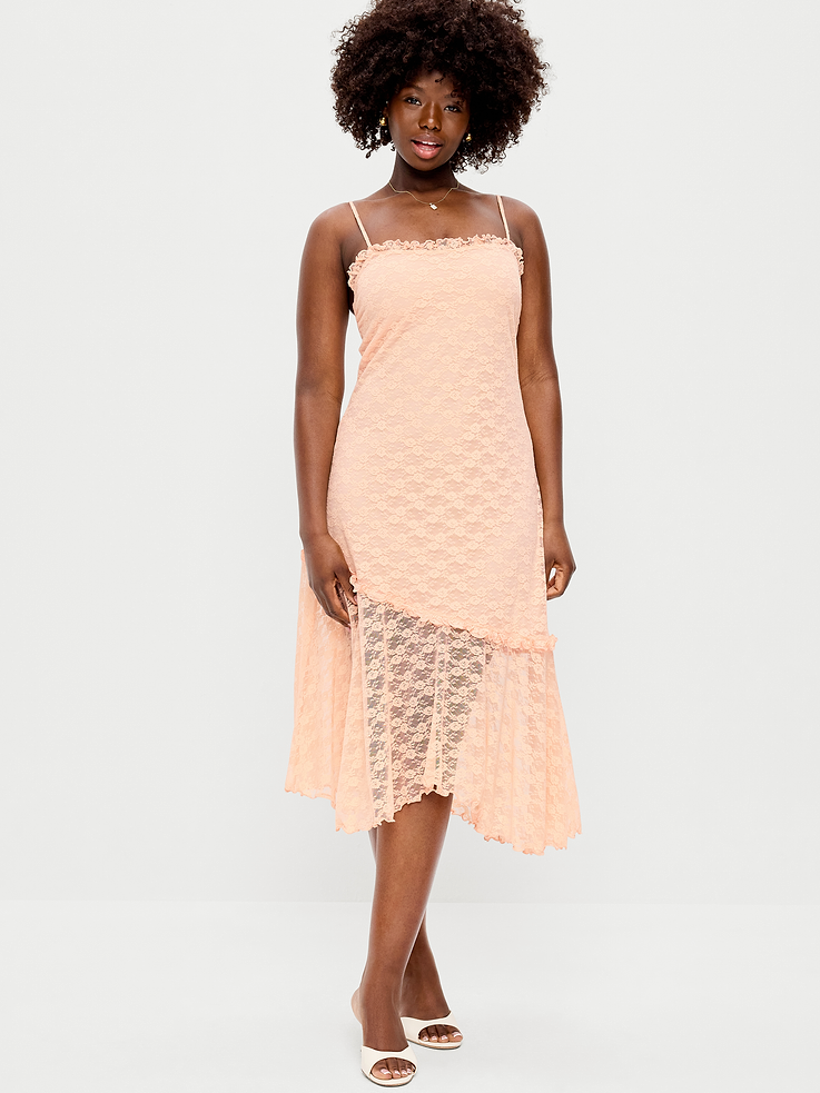 Image number 6 showing, Fit & Flare Lace Midi Dress