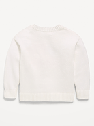Image number 3 showing, Long-Sleeve Graphic Pullover Sweater for Toddler Girls