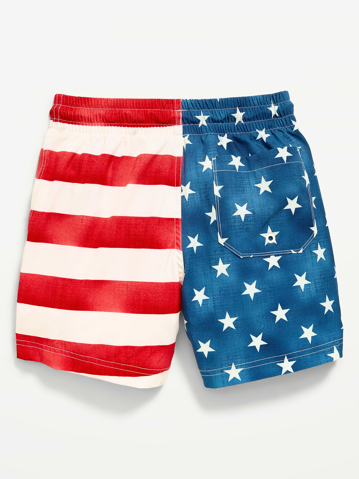 Image 2 of 2, Printed Swim Trunks for Boys