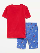 Image 2 de 3, Pyjama ajusté à imprimé unisexe pour enfant
