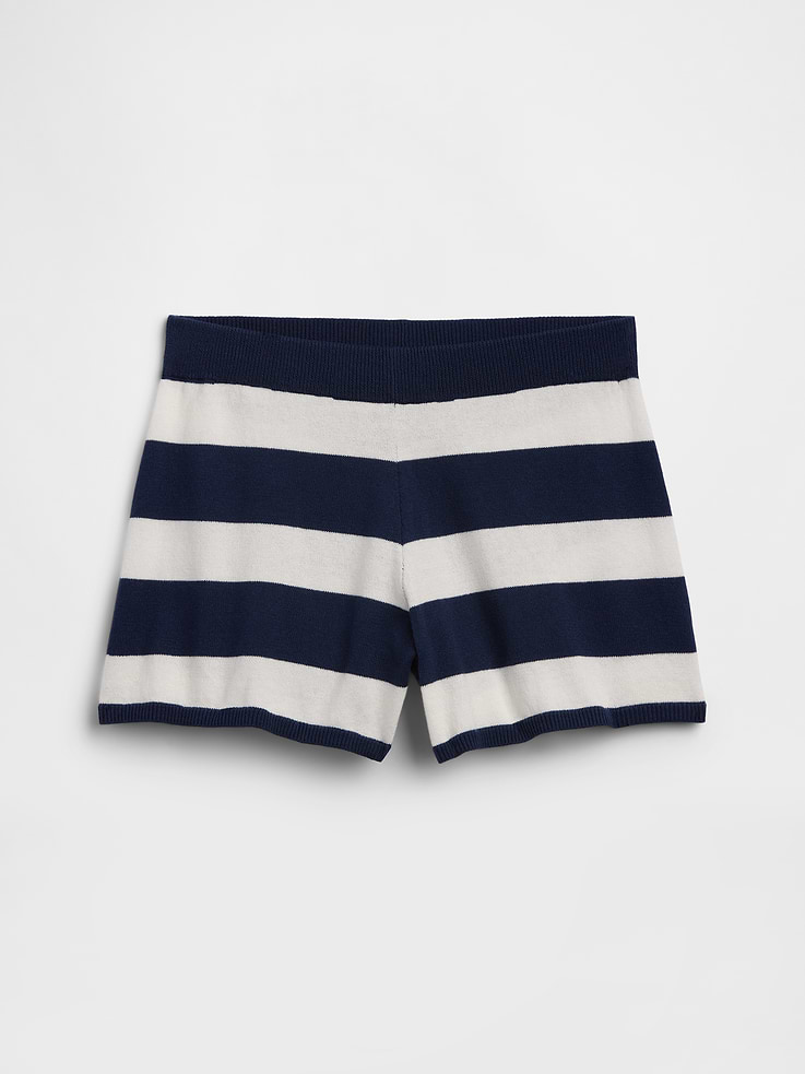 Image number 1 showing, Kids Pull-On Relaxed Sweater Shorts