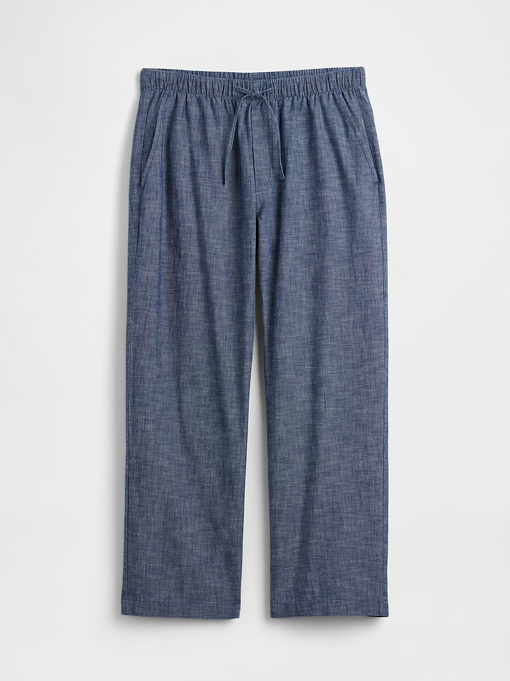 Image number 7 showing, Mid Rise Easy Twill Pants