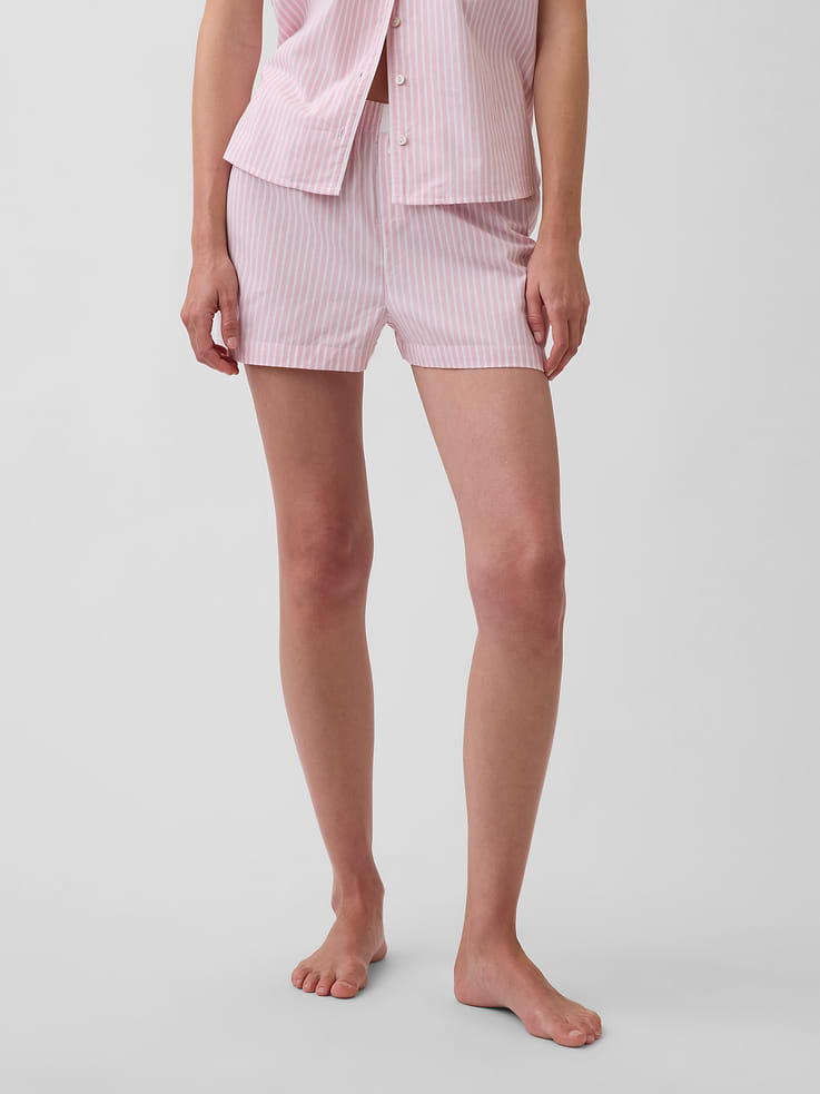 Image number 2 showing, Poplin PJ Boxer Shorts