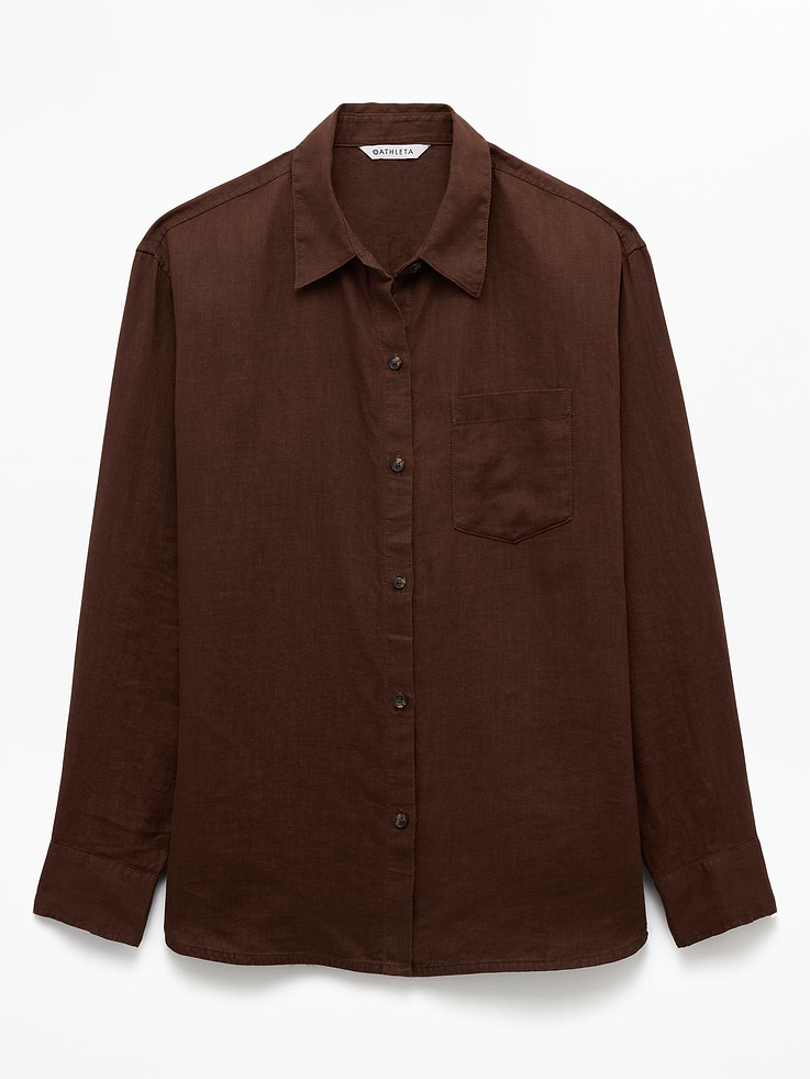 Image number 6 showing, Retreat Linen Top