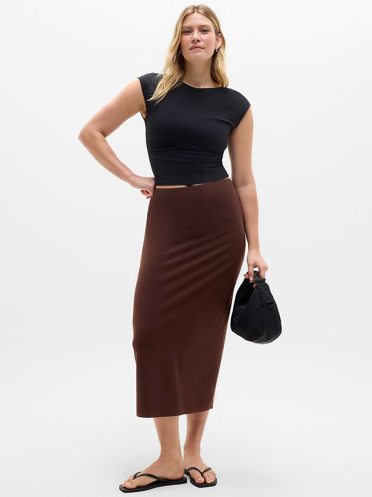 Image number 1 showing, Be Free High Rise Maxi Skirt