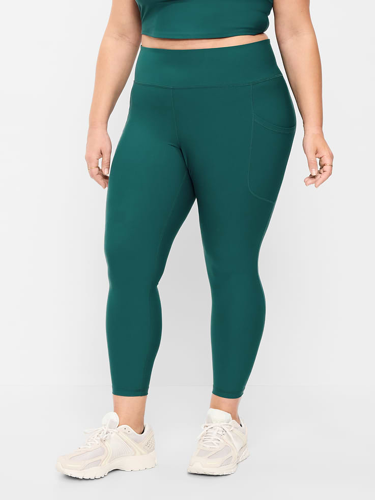 Image number 7 showing, High-Waisted PowerSoft 7/8 Pocket Leggings