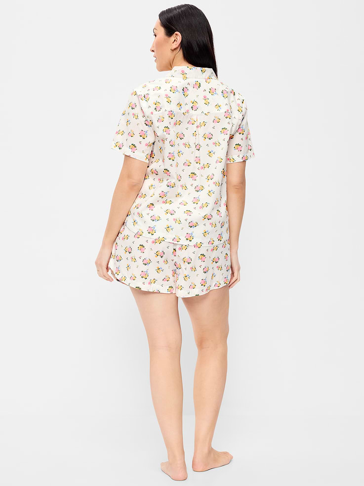 Image 6 of 8, Poplin Pajama Short Set