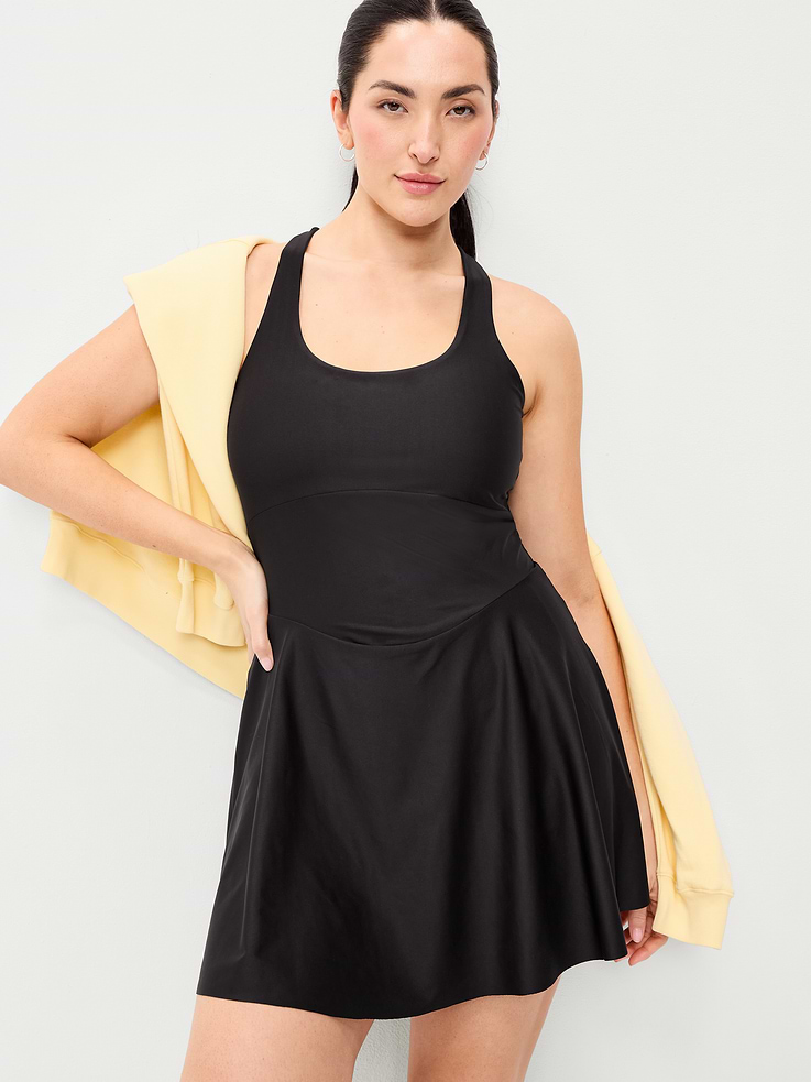 Image number 3 showing, PowerSoft Fit & Flare Athletic Dress