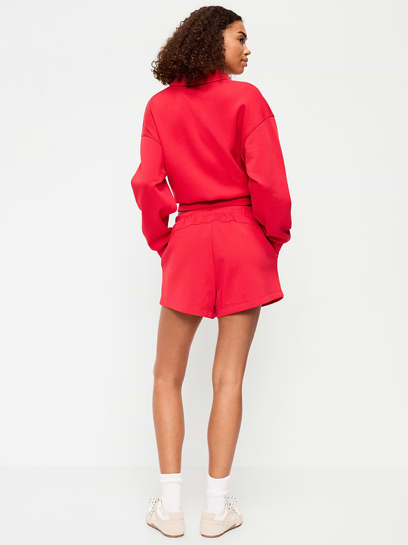 Relaxed Dynamic Fleece Pique Shorts