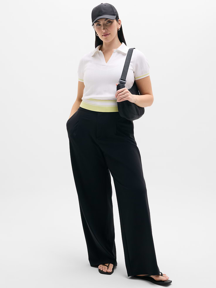 Image number 5 showing, Seamless Polo Tee Sweater