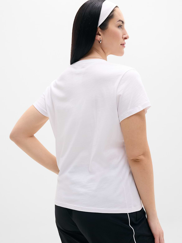 Favorite Cotton V-Neck Tee