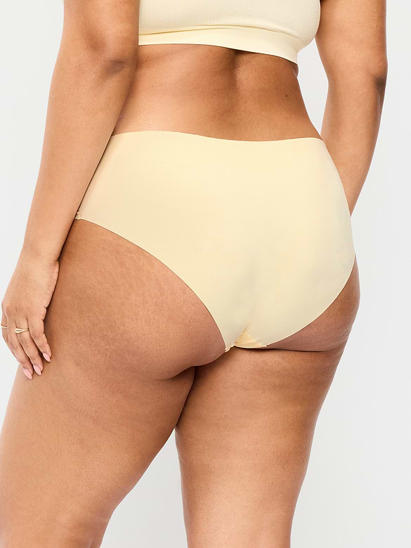 Low-Rise No-Show Hipster Underwear