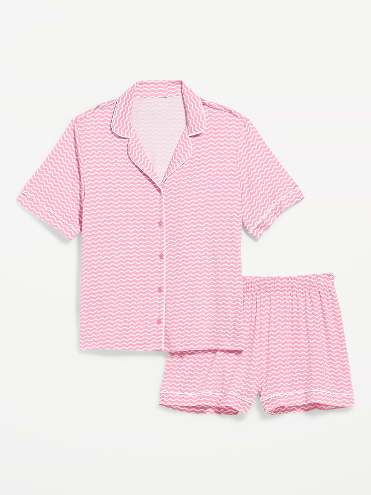 Image number 4 showing, Sunday Sleep Knit Jersey Short Set