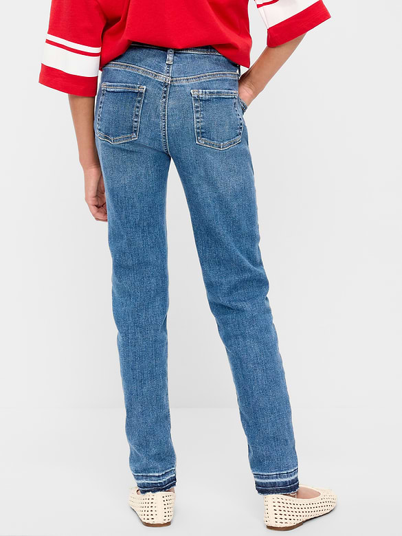 High-Waisted Rockstar 360° Stretch Jeggings for Girls