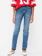 Image number 1 showing, High-Waisted Rockstar 360° Stretch Jeggings for Girls
