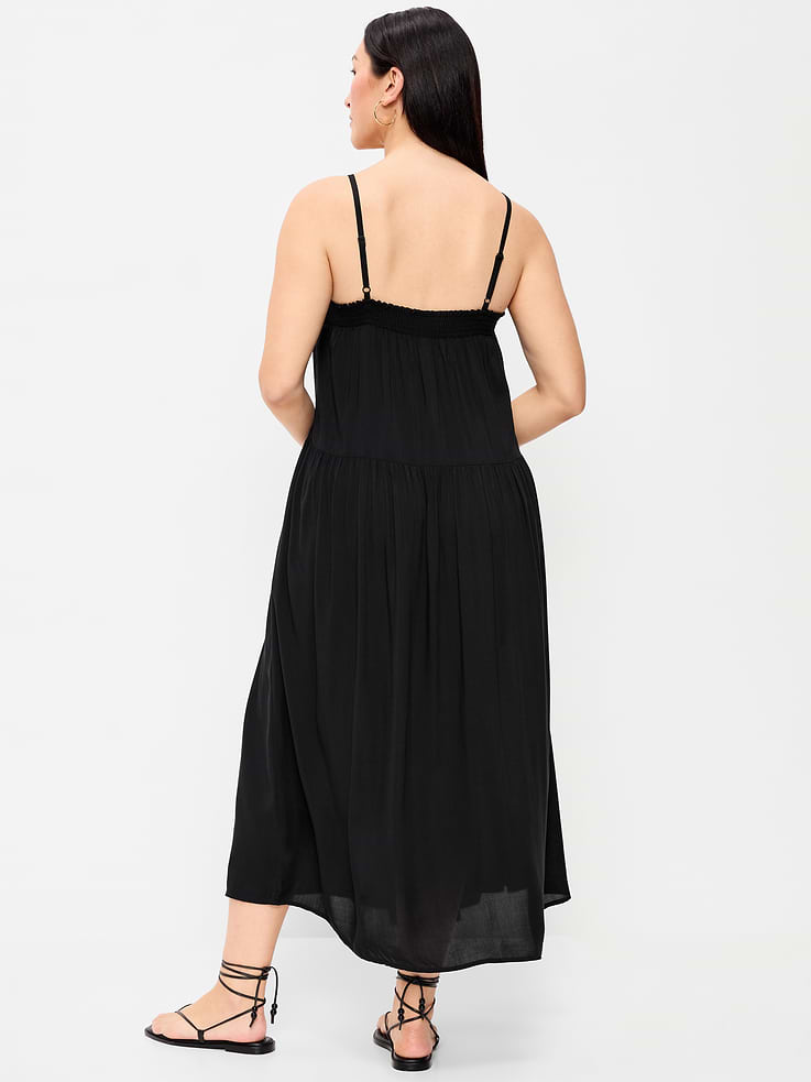 Image 8 of 10, Airy Smocked Maxi Dress