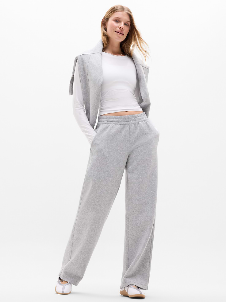Image number 1 showing, Form Knit Mid Rise Straight Pant
