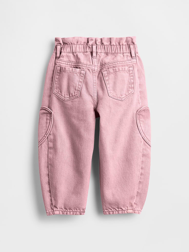Image number 3 showing, Baby & Toddler Heart Pocket Horseshoe Jeans