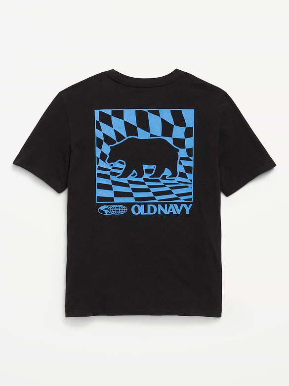 Short-Sleeve Logo-Graphic T-Shirt for Boys
