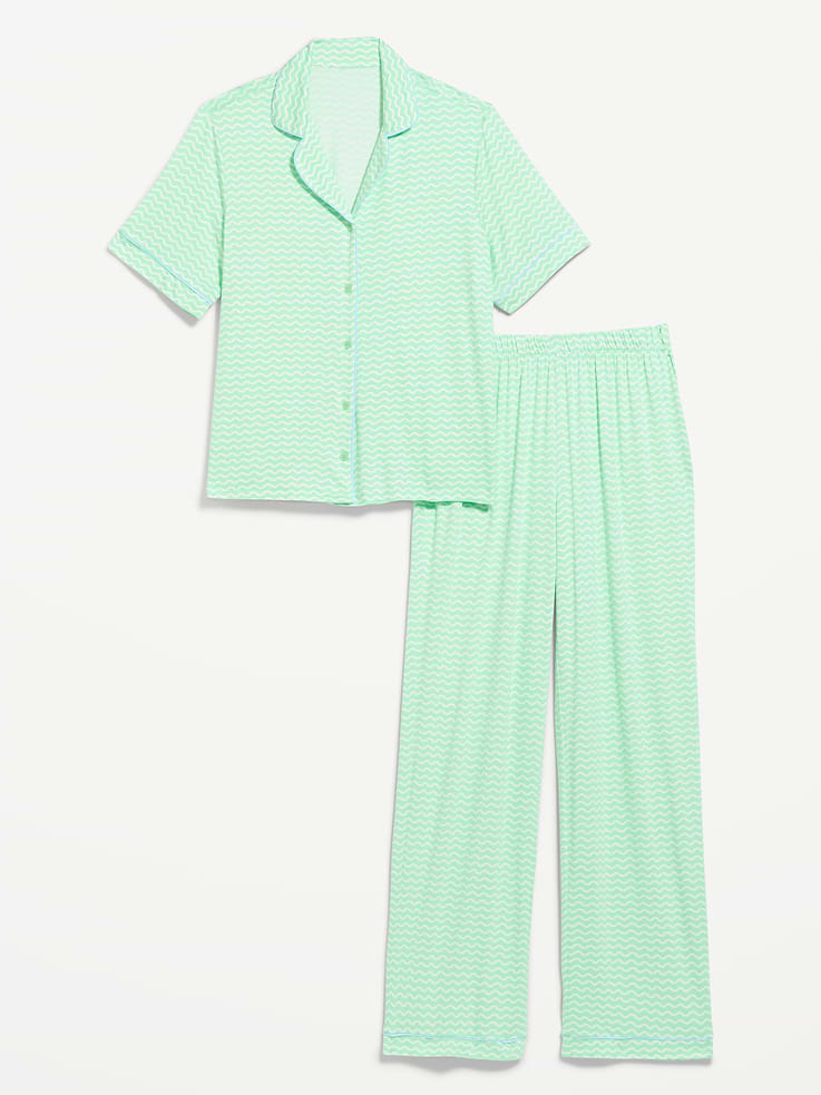 Image number 4 showing, Sunday Sleep Knit Jersey Pant Set